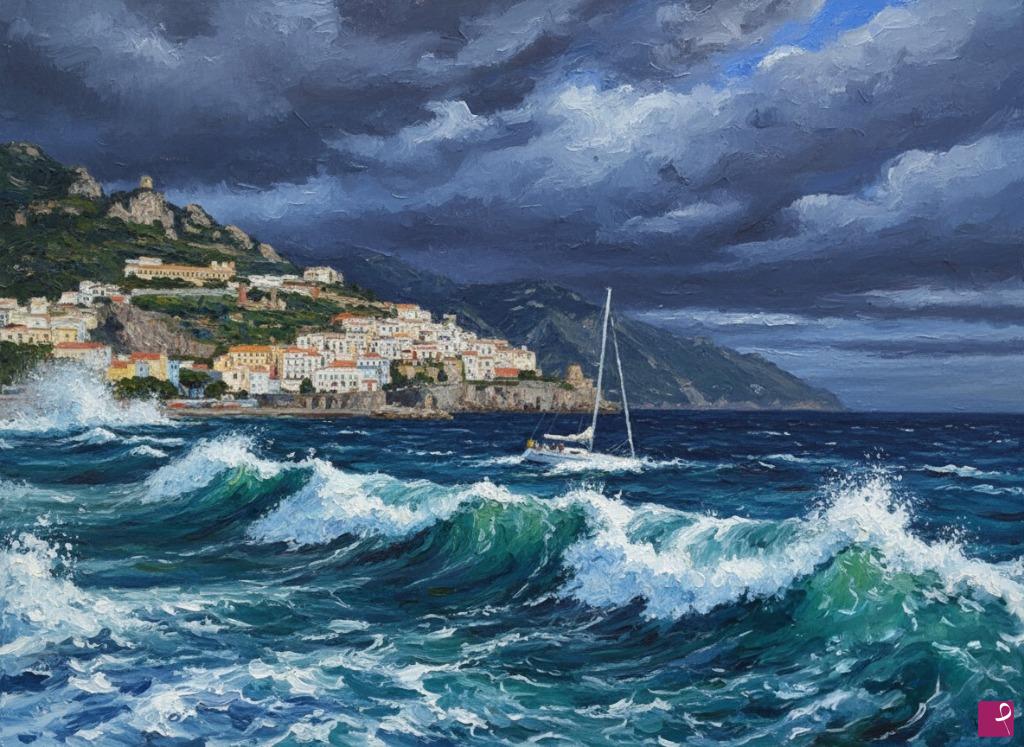 quadri in vendita online - Marea Amalfi