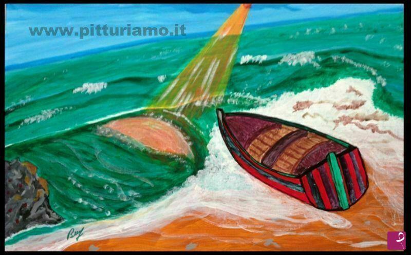quadri in vendita online - Mareggiata