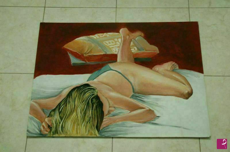 quadri in vendita online - Margareth ( 2004)