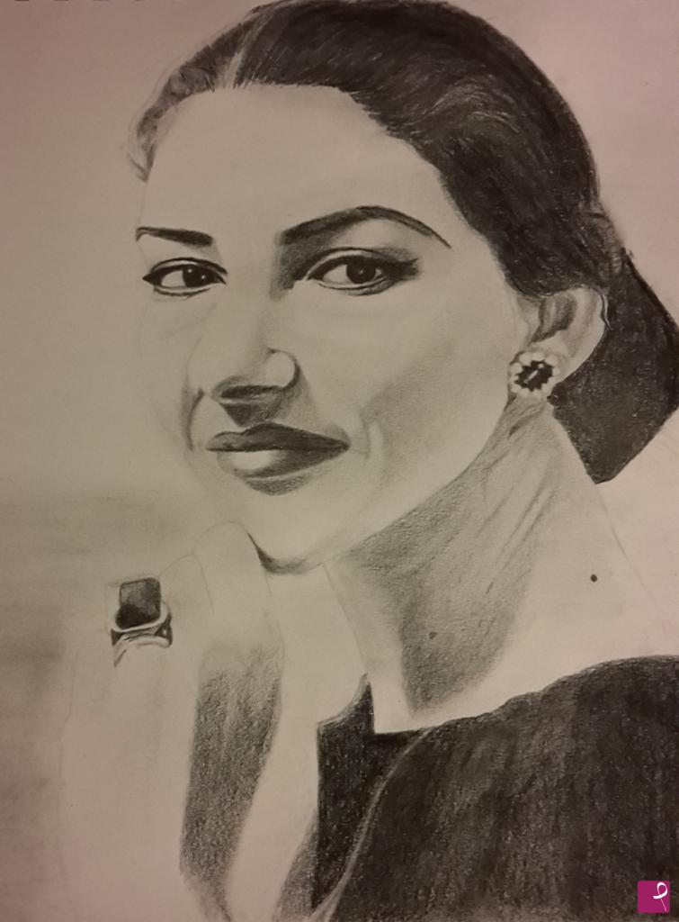 quadri in vendita online - Maria Callas