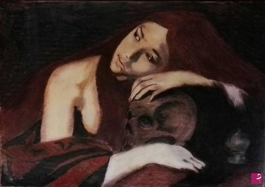 quadri in vendita online - maria maddalena penitente
