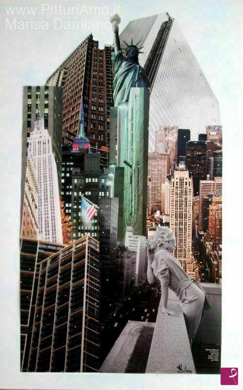 quadri in vendita online - Marilyn a New York