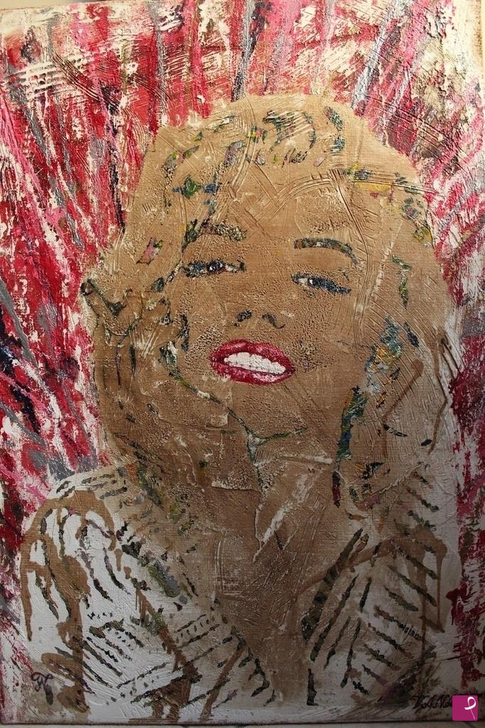quadri in vendita online - “Marilyn Informale” – Artista VANARI