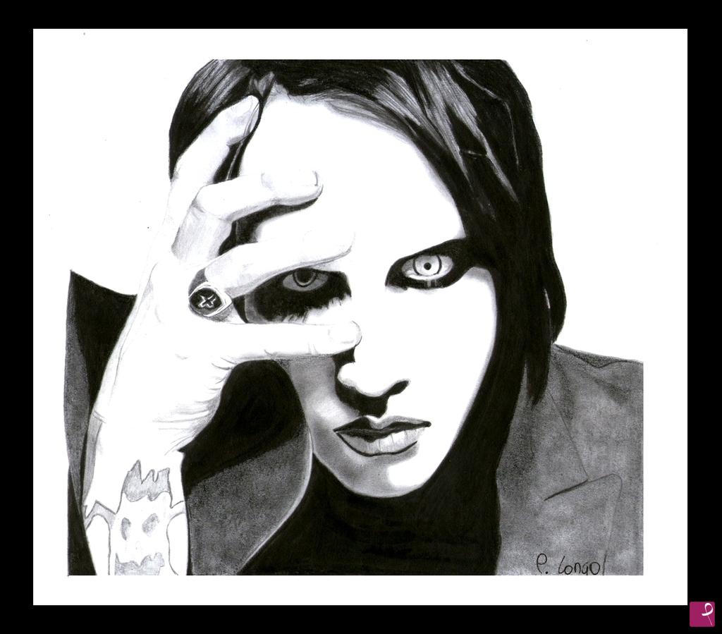 quadri in vendita online - Marilyn Manson