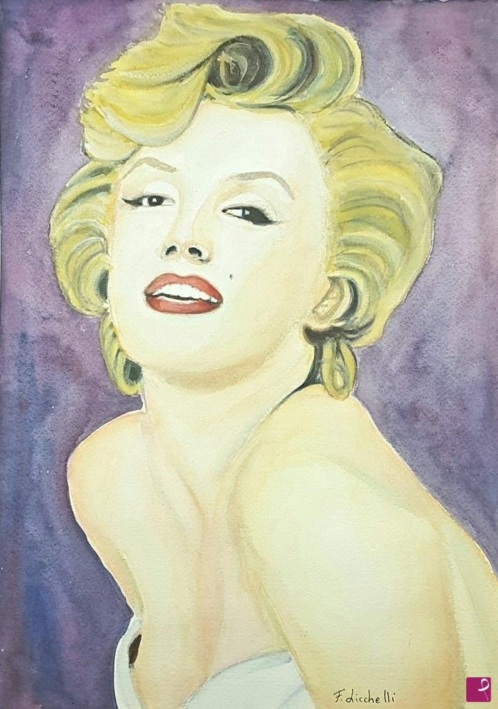 quadri in vendita online - Marilyn Monroe