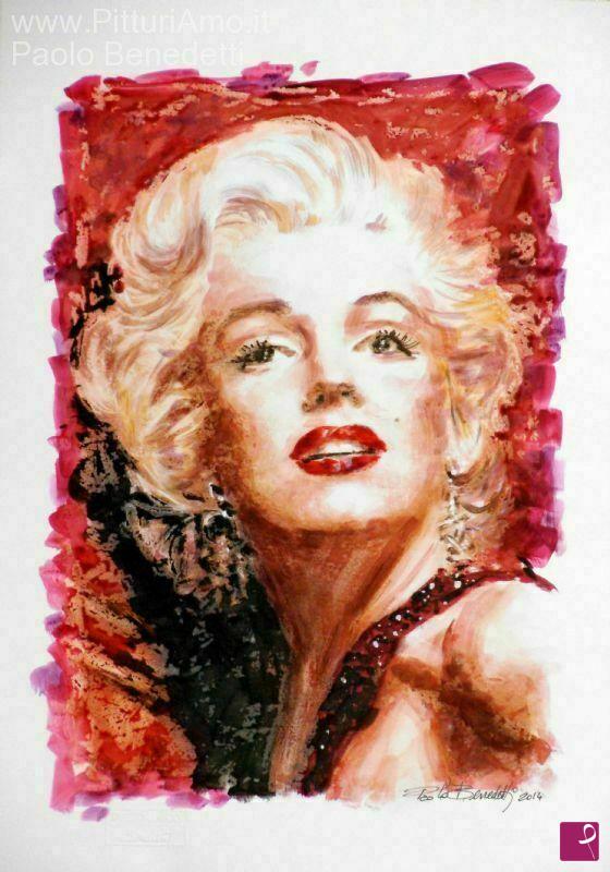 quadri in vendita online - Marilyn Monroe