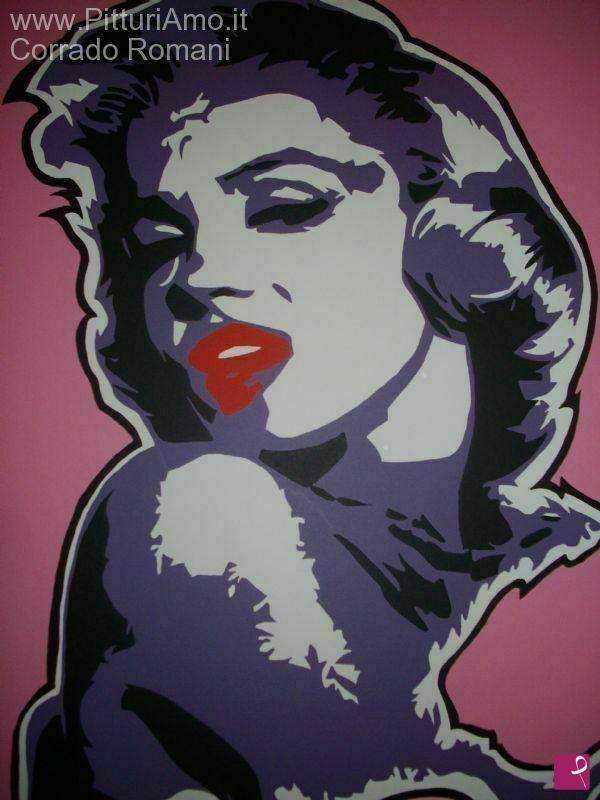 quadri in vendita online - Marilyn Monroe