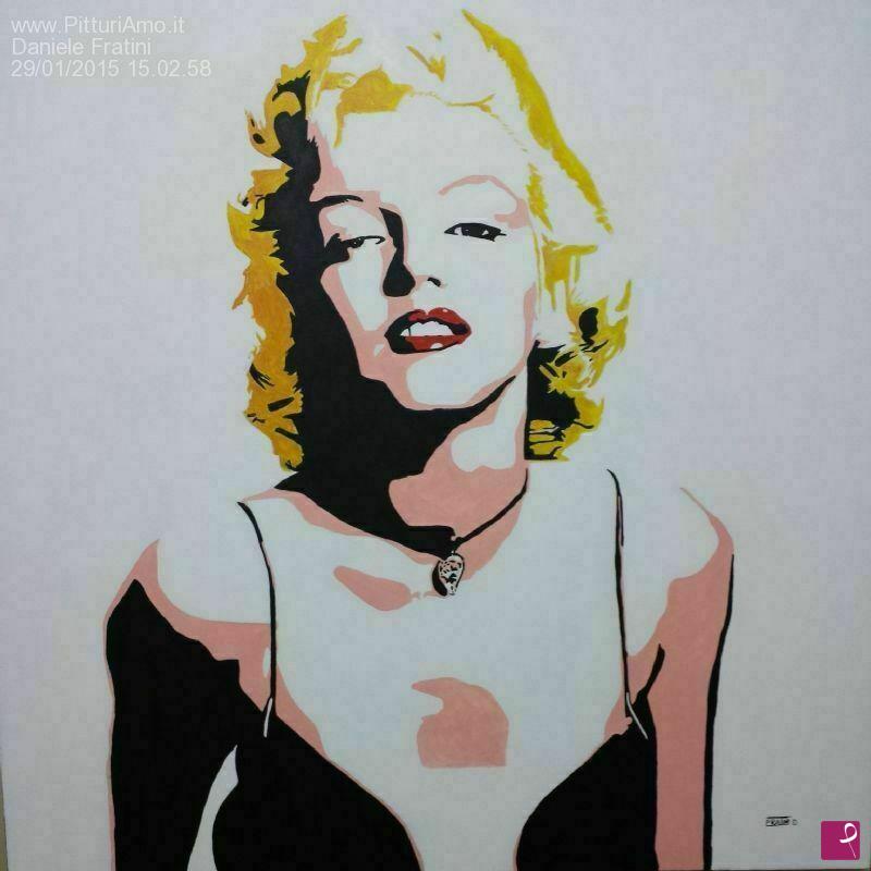 quadri in vendita online - Marilyn Monroe 4
