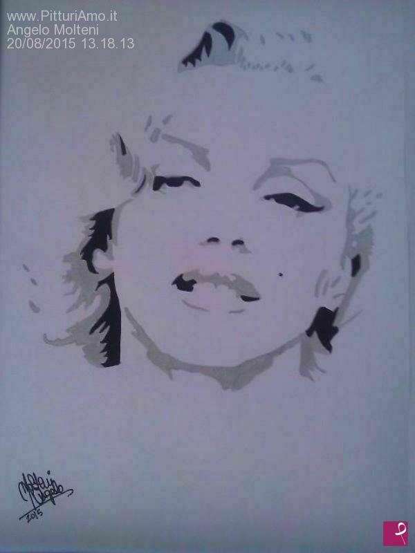 quadri in vendita online - Marilyn Monroe