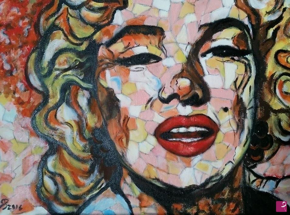 quadri in vendita online - Marilyn Monroe