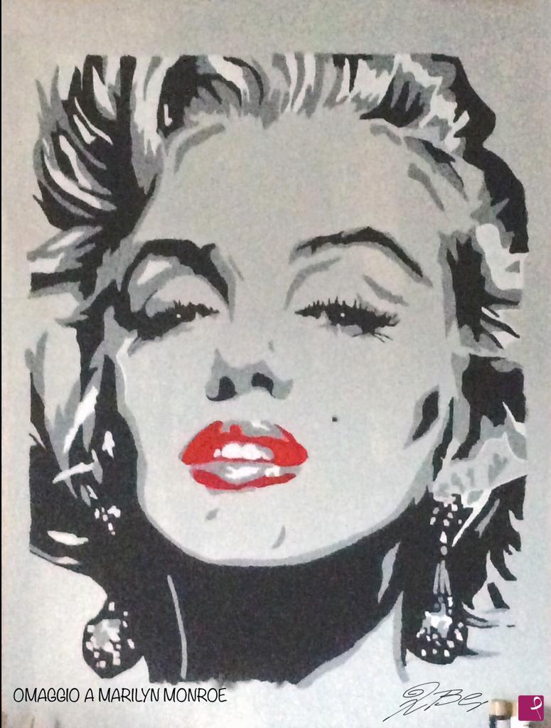 quadri in vendita online - MARILYN MONROE OMAGGIO  2