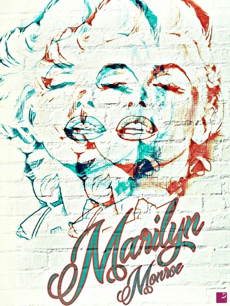 quadri in vendita online - Marilyn Monroe " Thunder "