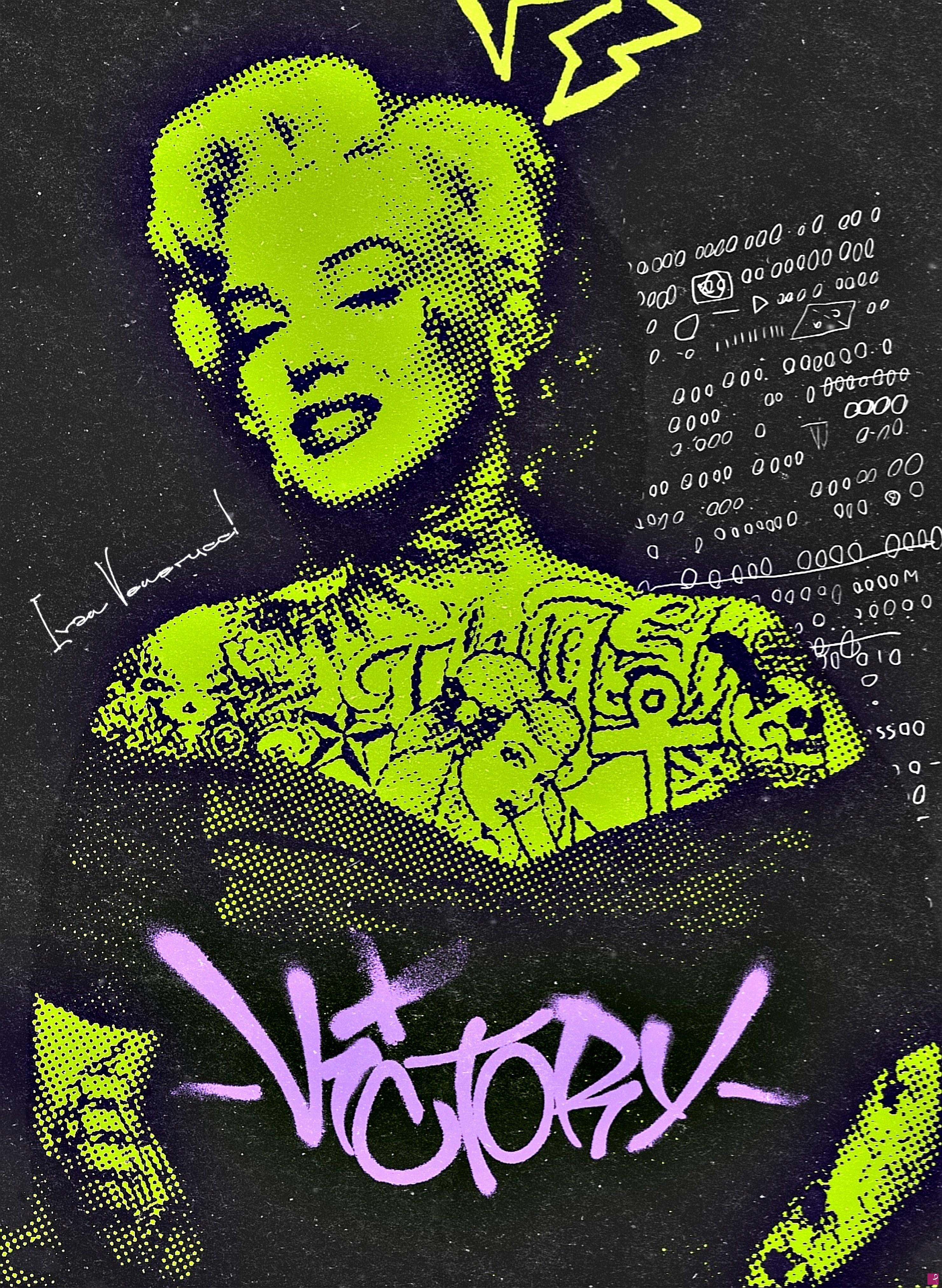 quadri in vendita online - Marilyn Monroe Victory Star