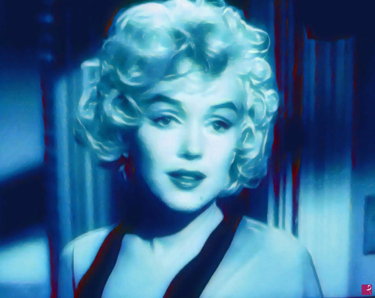 quadri in vendita online - Marilyn....la luce nel buio...ripetizione della perfezione