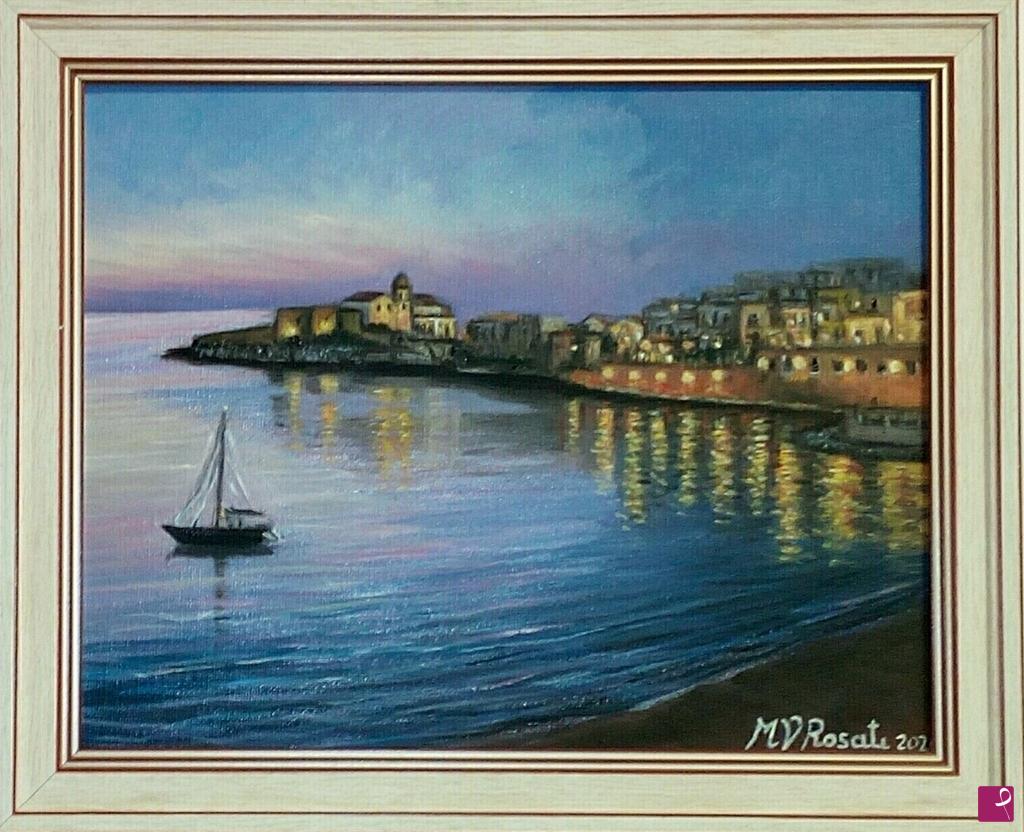 quadri in vendita online - Marina Piccola, Vieste (Puglia)