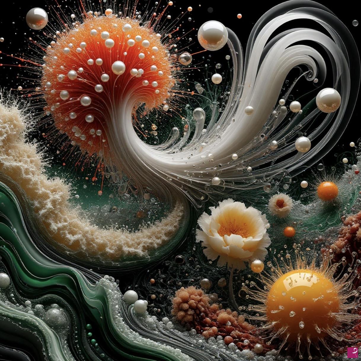 quadri in vendita online - Marine flora