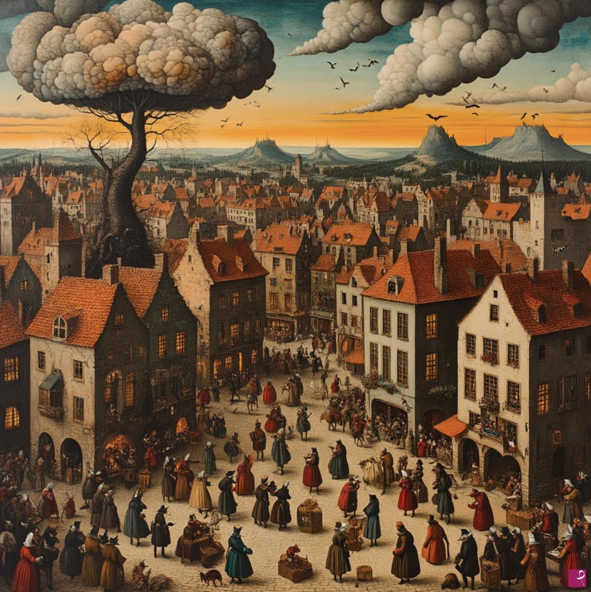 quadri in vendita online - Market square 