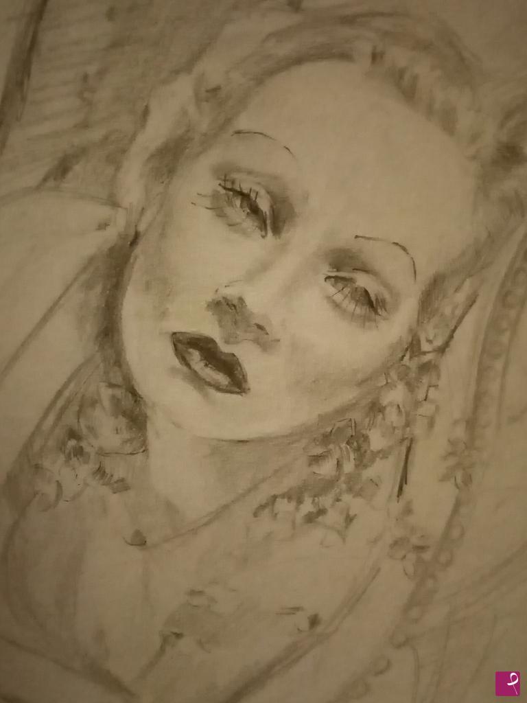 quadri in vendita online - Marlen Dietrich 