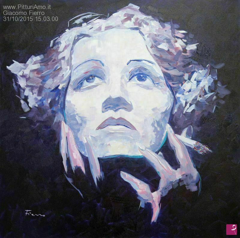 quadri in vendita online - Marlene Dietrich