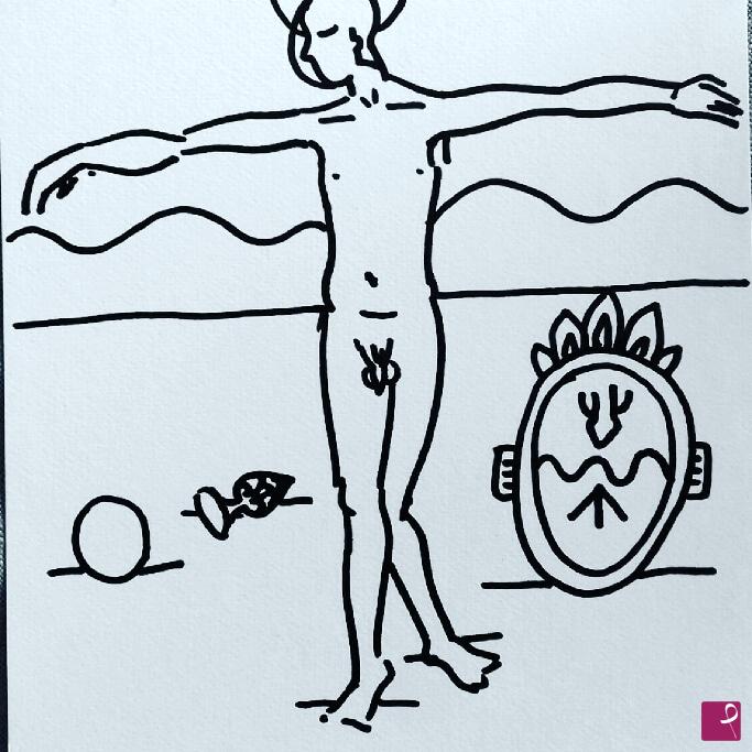 quadri in vendita online - Martire 