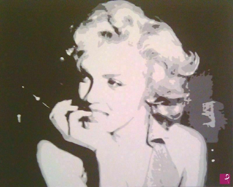 quadri in vendita online - Marylin Monroe - waiting