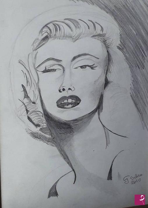 quadri in vendita online - Marylin Monroe 