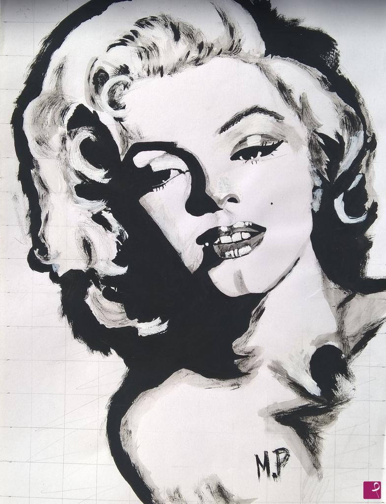 quadri in vendita online - Marylin Monroe
