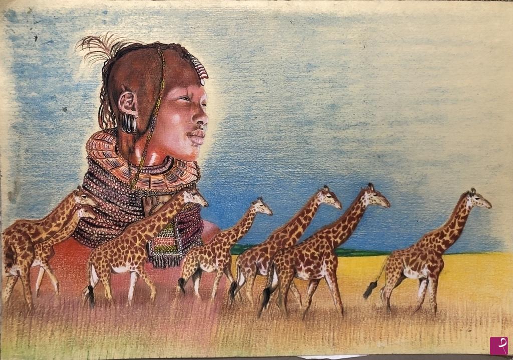 quadri in vendita online - Masai Mara