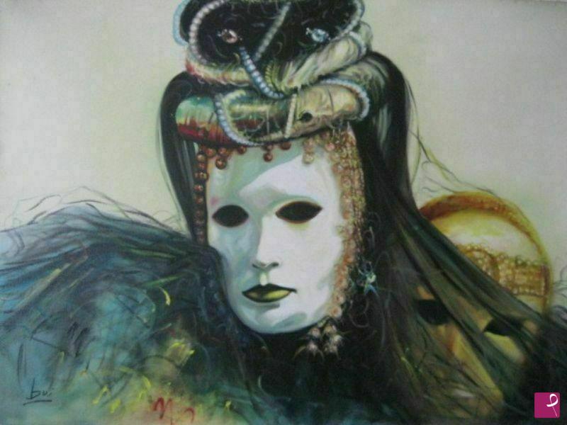 quadri in vendita online - maschera
