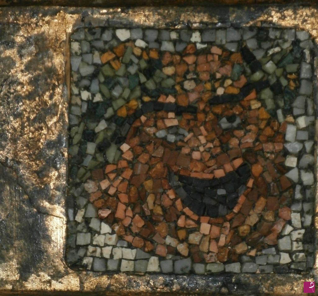quadri in vendita online - MASCHERA: soggetto di affresco arte greco-romana