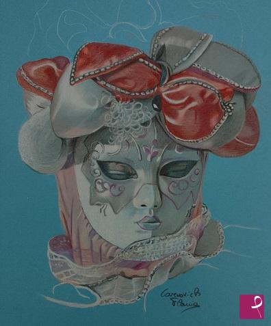 quadri in vendita online - Maschera veneziana