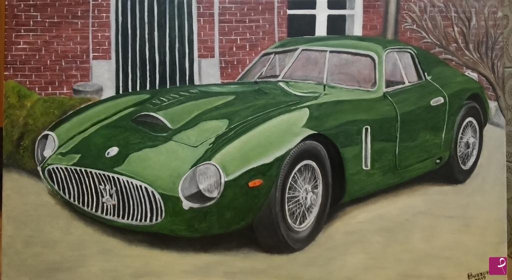 quadri in vendita online - Maserati a6 GCS