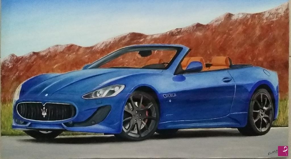quadri in vendita online - Maserati Grancabrio 