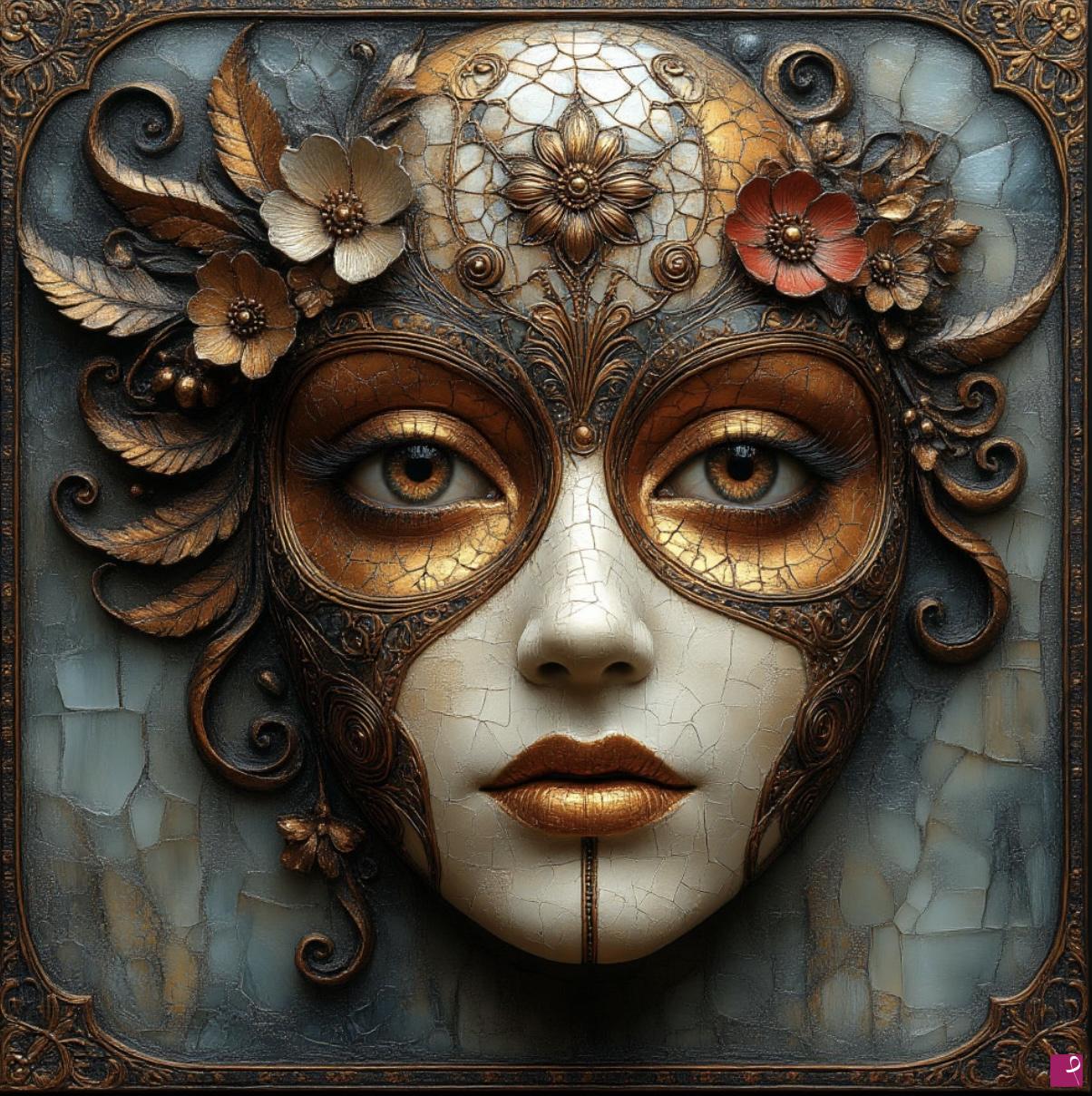 quadri in vendita online - Mask