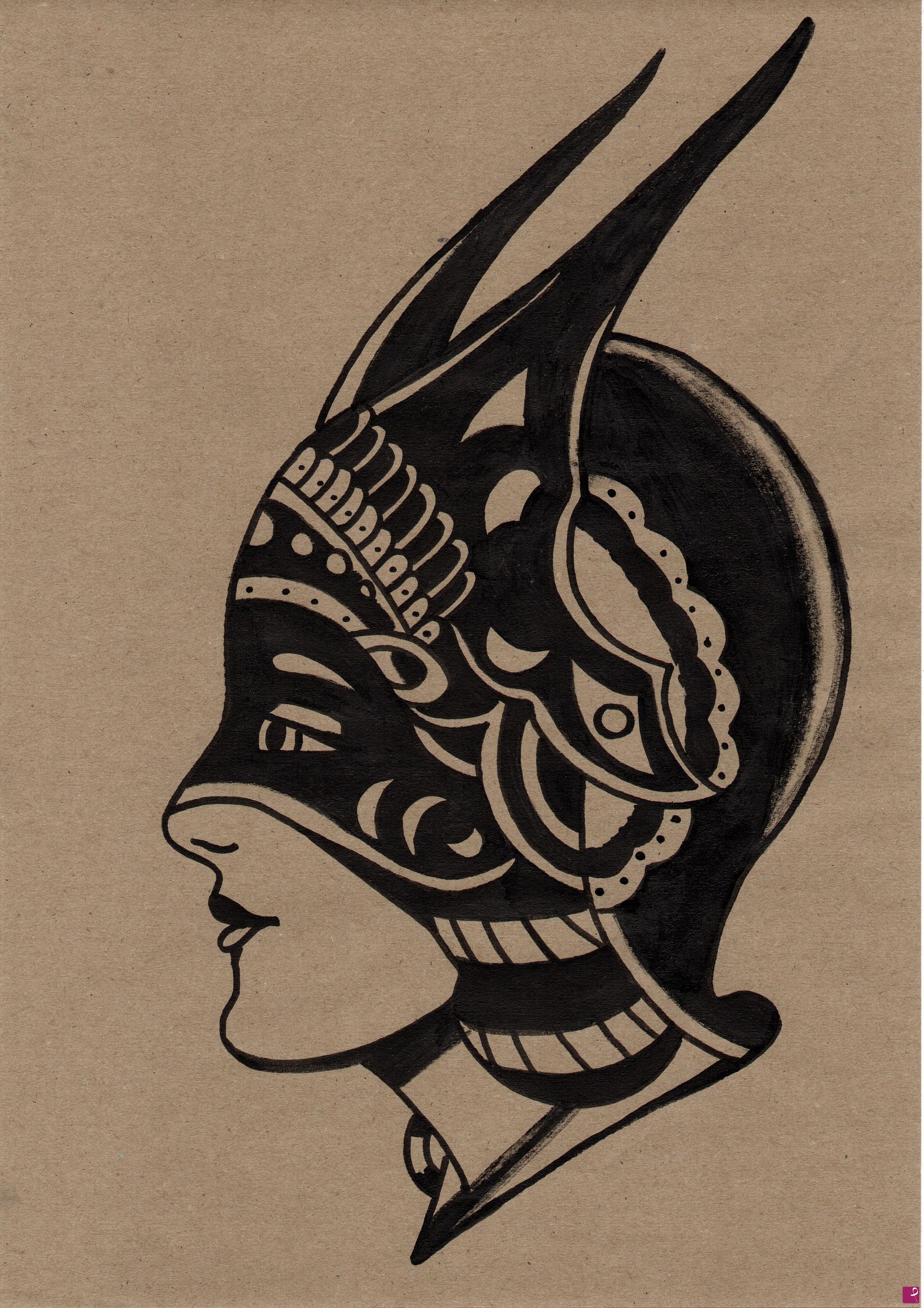 quadri in vendita online - masked woman