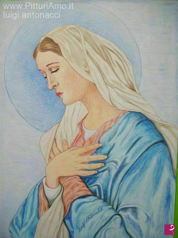 quadri in vendita online - Mater Dei, ora pro nobis