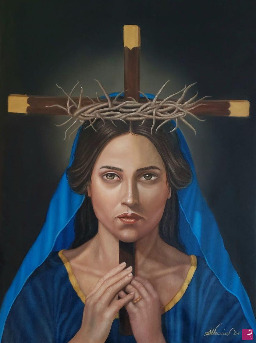 quadri in vendita online - “Mater dolorosa” 