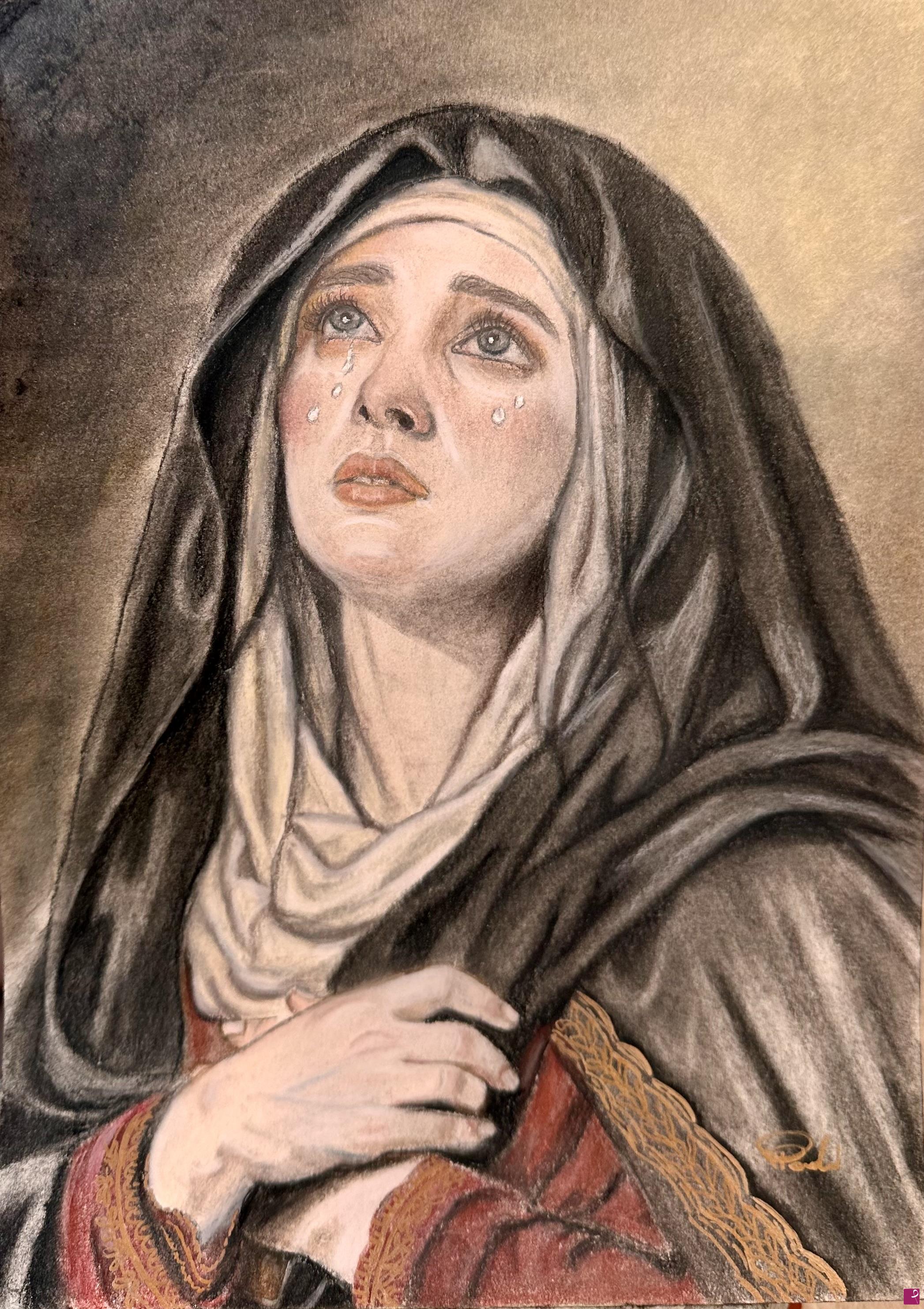 quadri in vendita online - Mater dolorosa