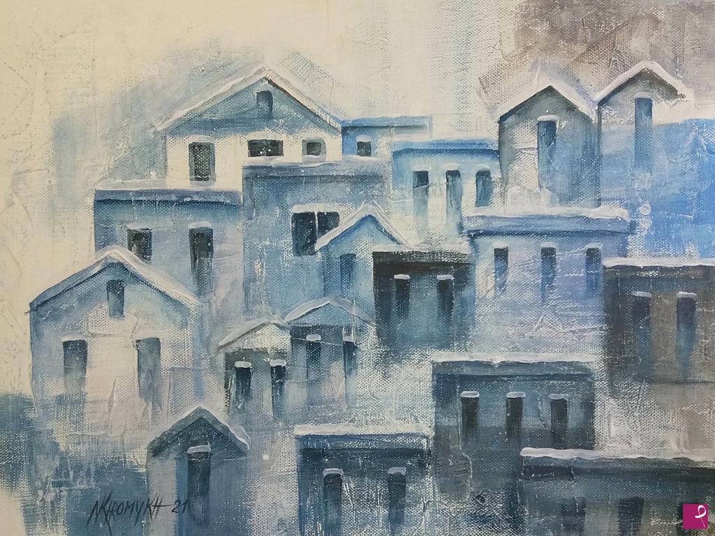 quadri in vendita online - MATERA INVERNALE