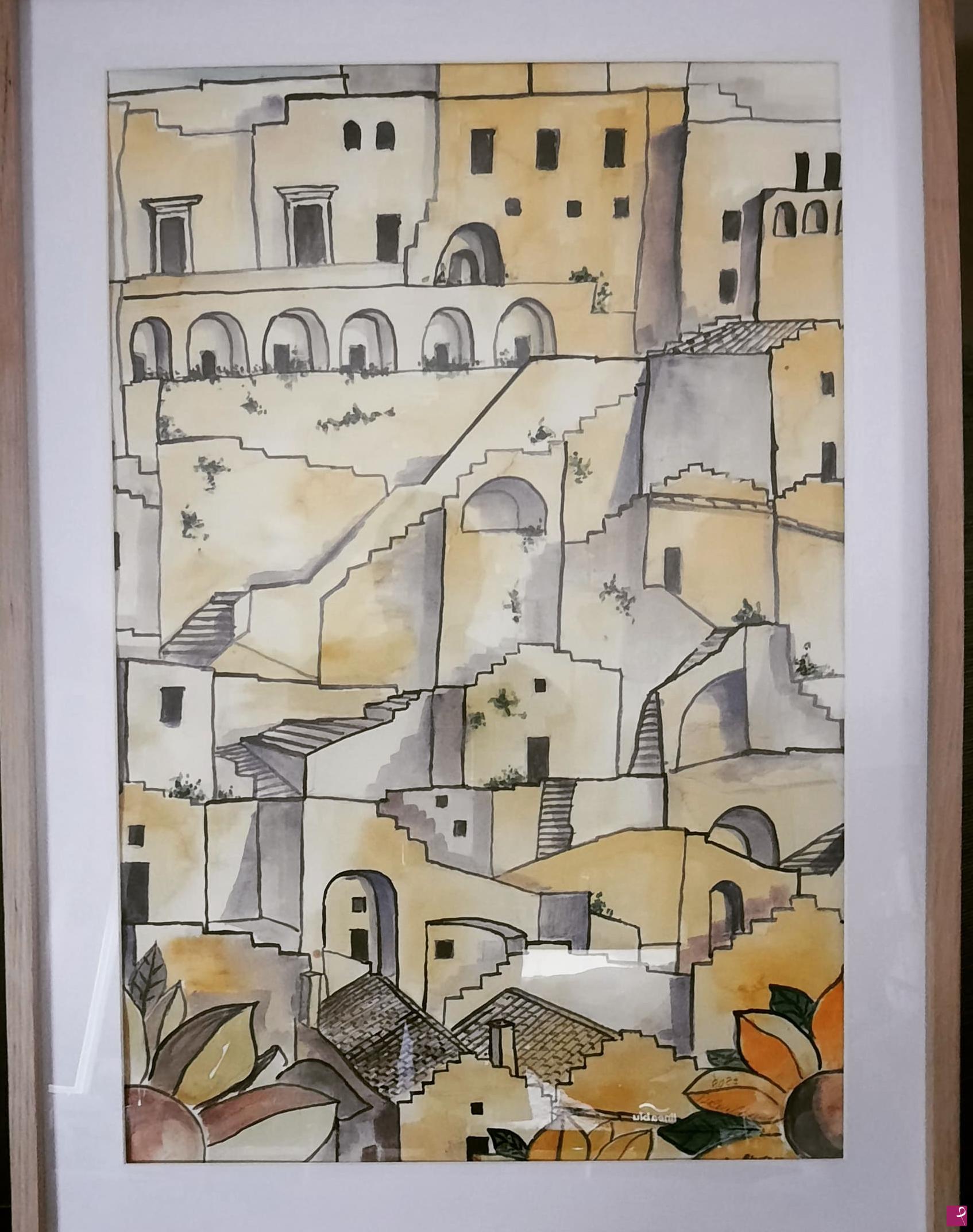 quadri in vendita online - matera sassi
