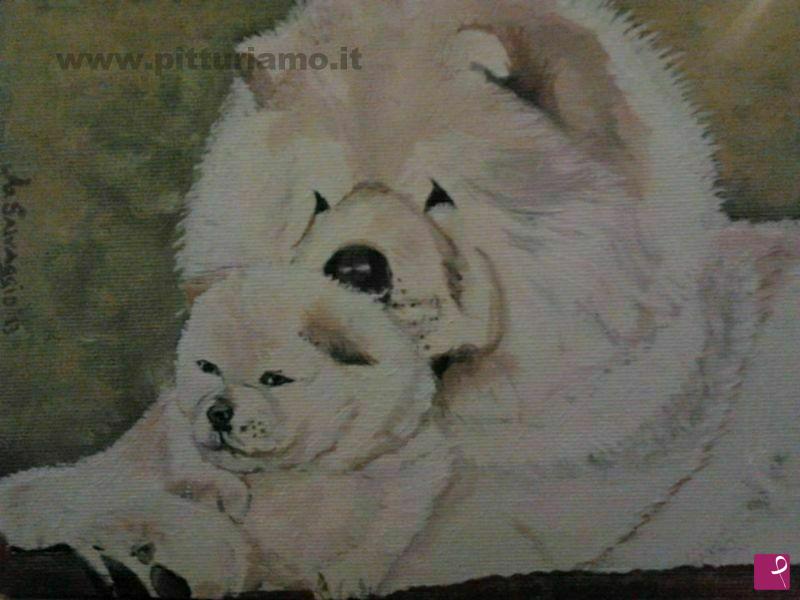 quadri in vendita online - Maternità Canina