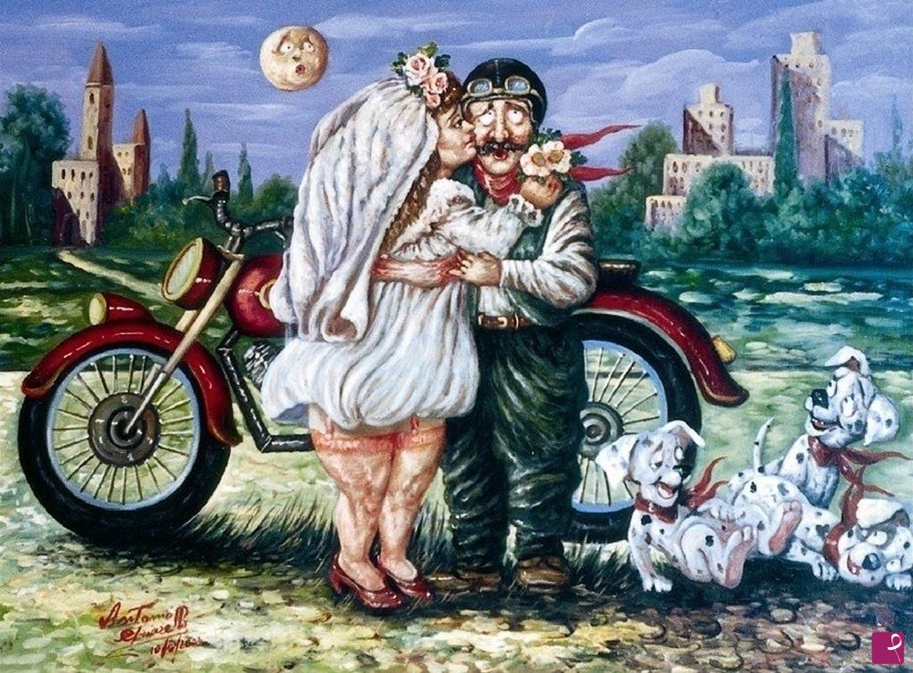 quadri in vendita online - matrimonio alla disney