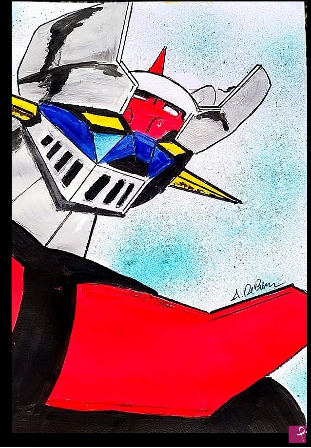 quadri in vendita online - Mazinga Z