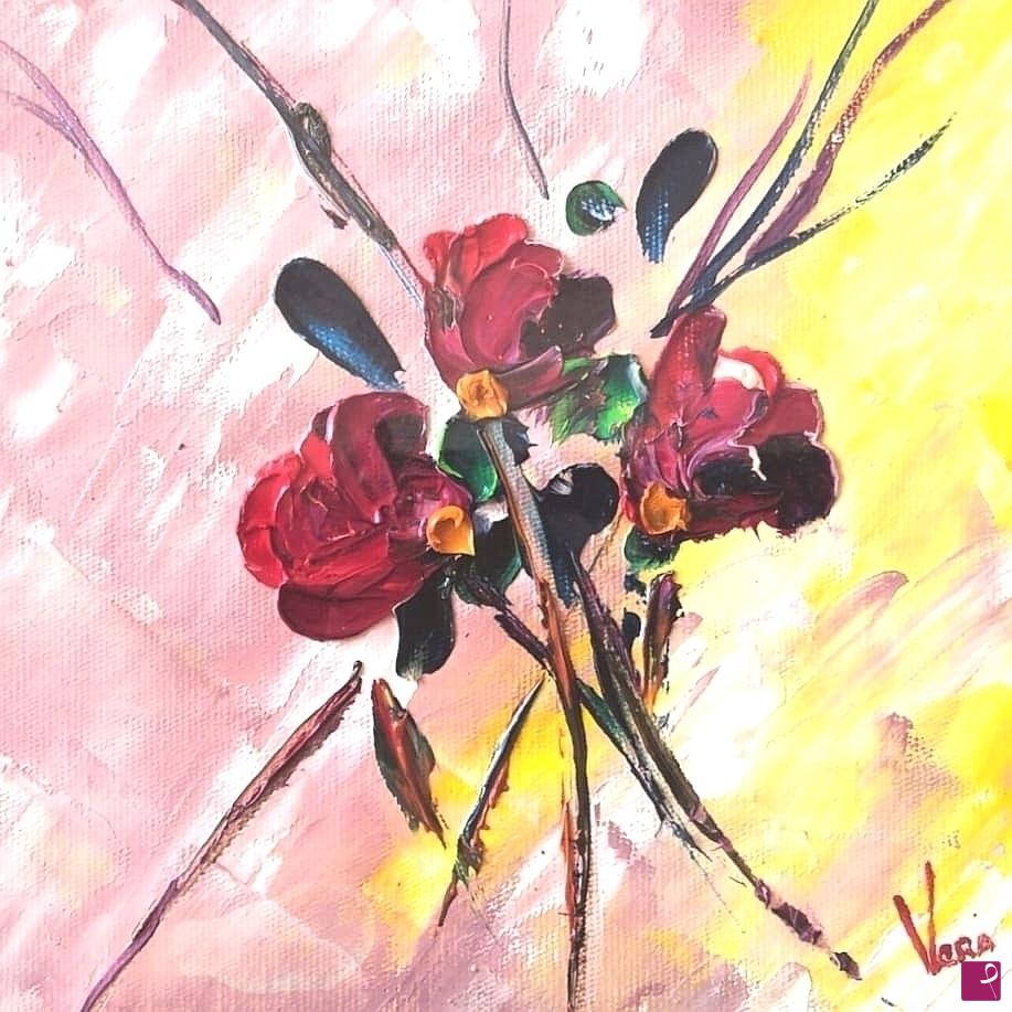 quadri in vendita online - MAZZO DI FIORI 