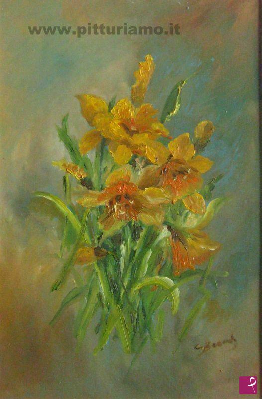 quadri in vendita online - mazzo di fiori