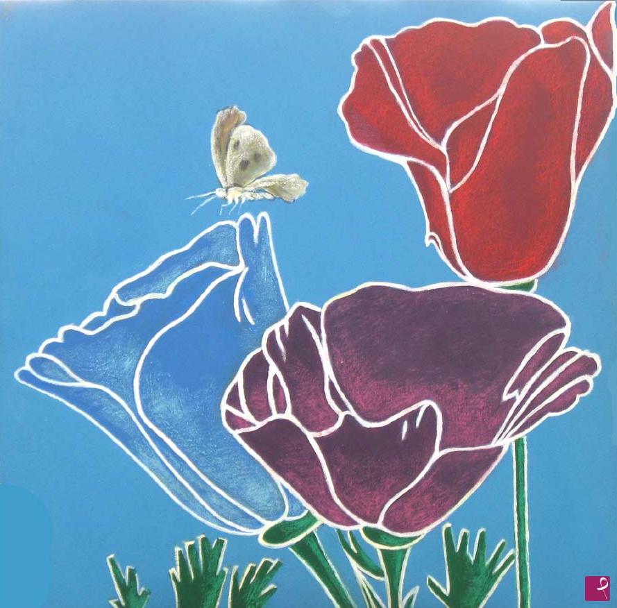 quadri in vendita online - "Mazzo di fiori"