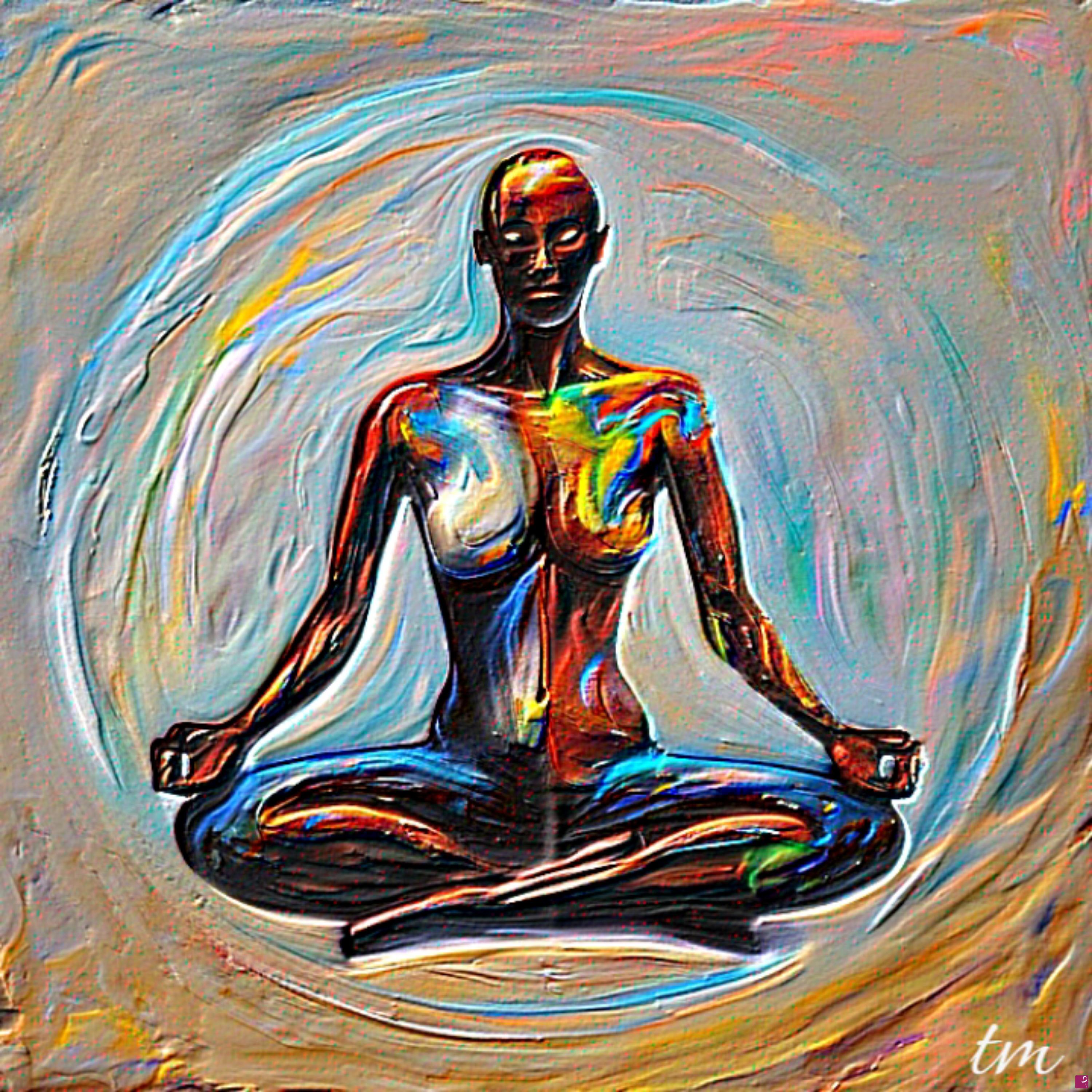 quadri in vendita online - MEDITAZIONE SPIRITUALE 