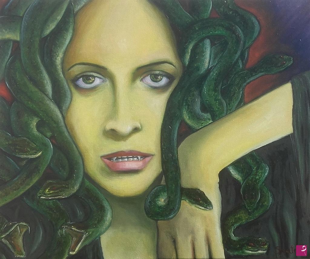 quadri in vendita online - Medusa 