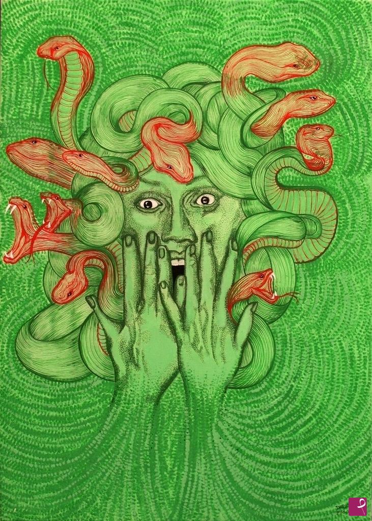 quadri in vendita online - Medusa