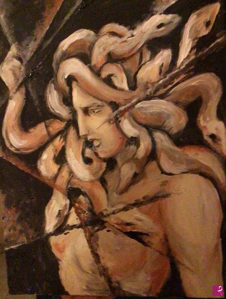 quadri in vendita online - Medusa 